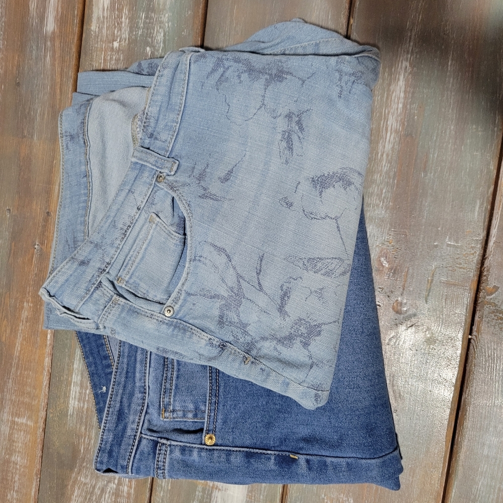 Jeans size 16, 2 pair